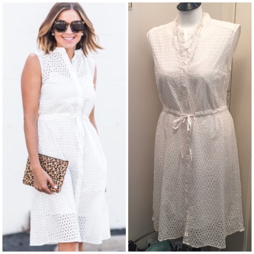 White Eyelet dress